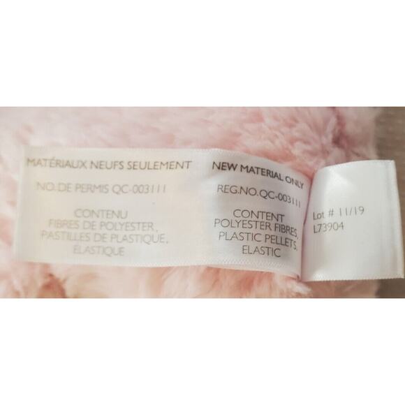 Animal Adventure Pink Pig Stuffed Animal Plush Toy Embroidered Eyes - Picture 11 of 11